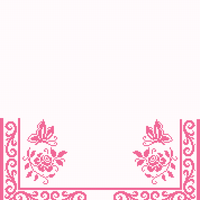 Copy of Copy of  Finished Swirl Border with butterfly Both sides