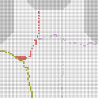 Crochet patchwork vest