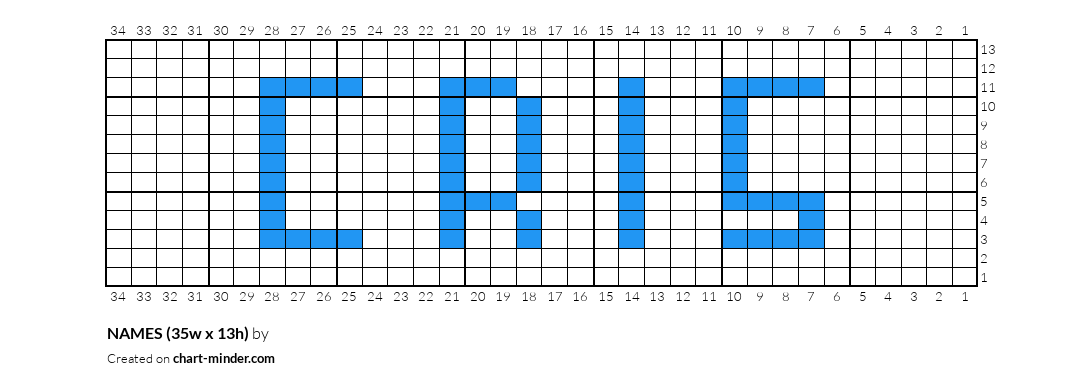 NAMES (35w x 13h)