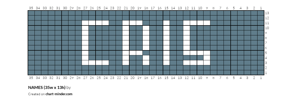 NAMES (35w x 13h)