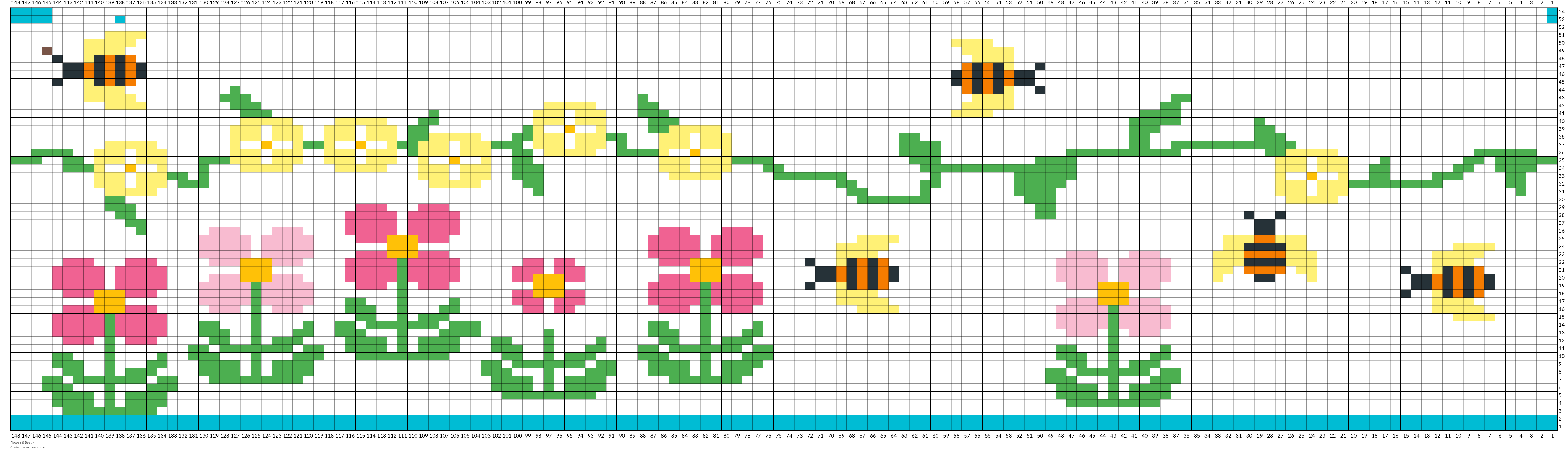 Flowers & Bee