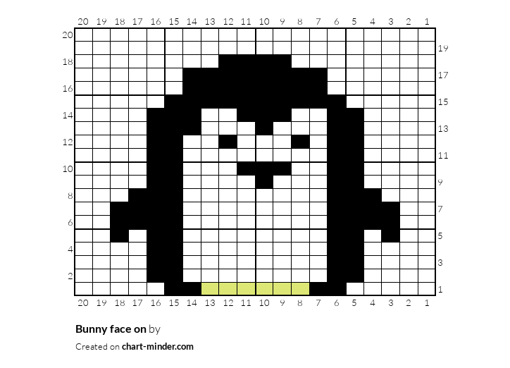 Bunny face on