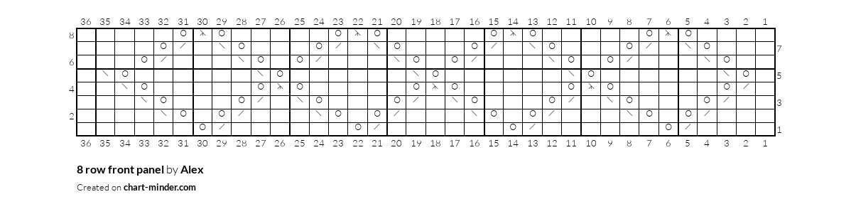 8 row front panel