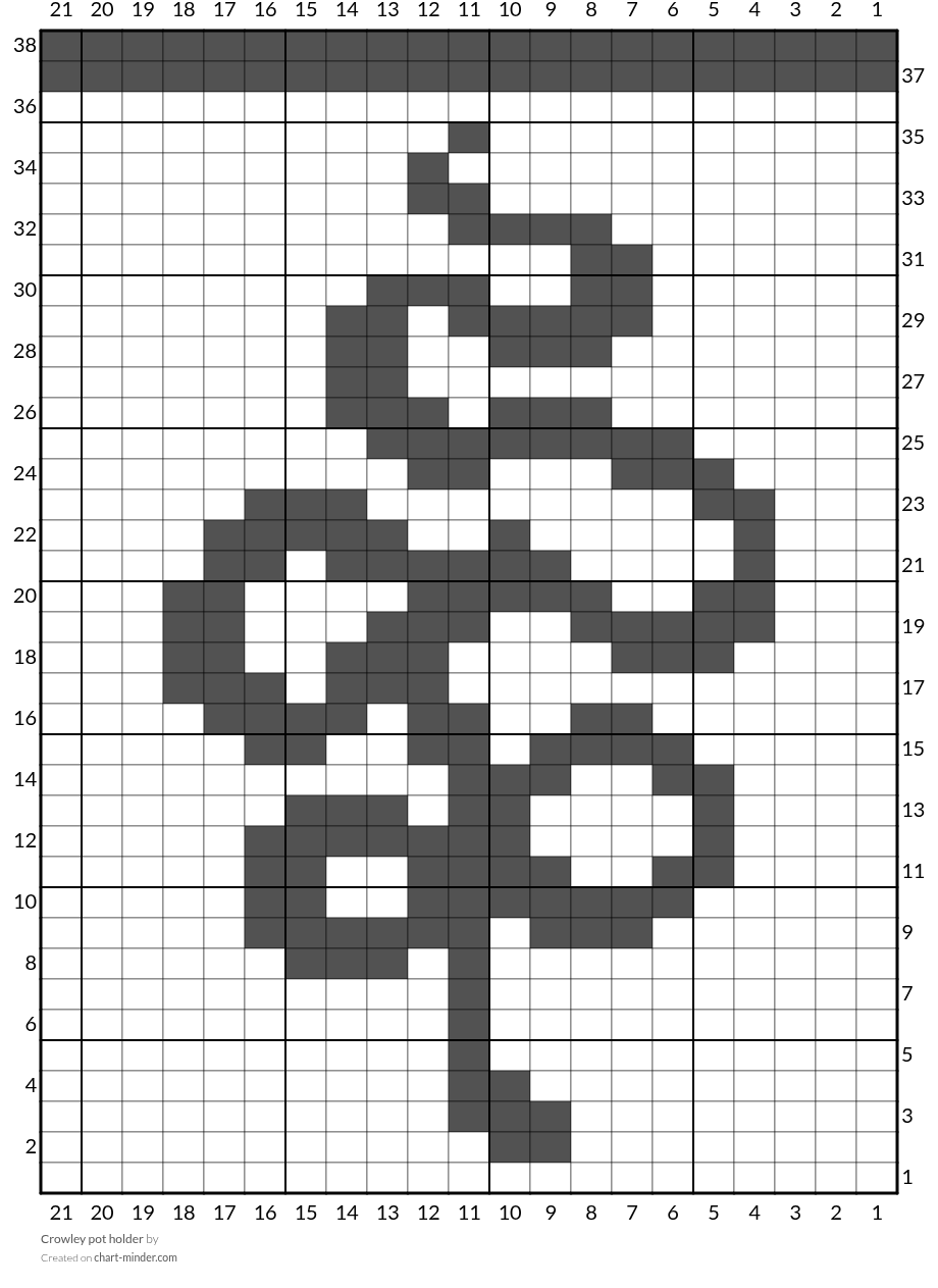 Crowley pot holder