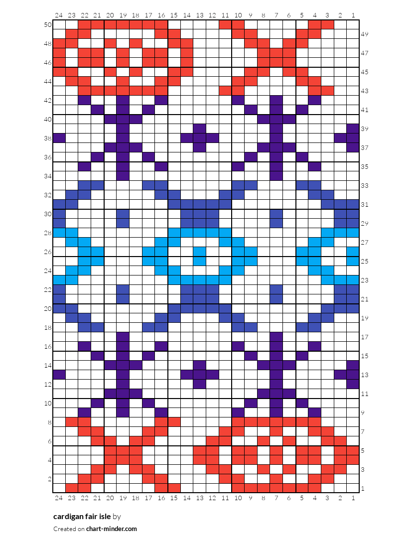 cardigan fair isle