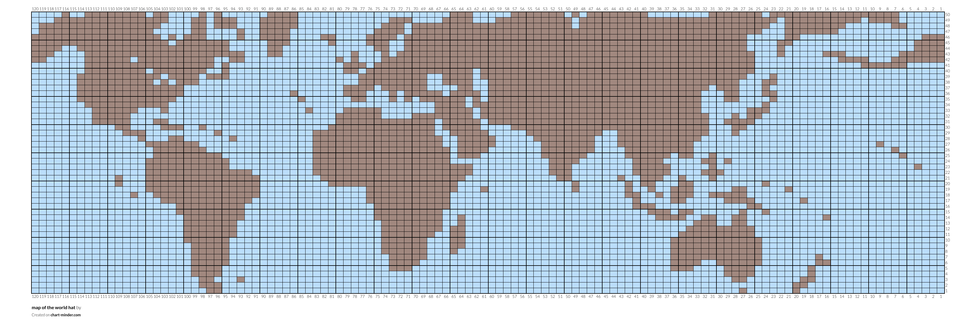 map of the world hat
