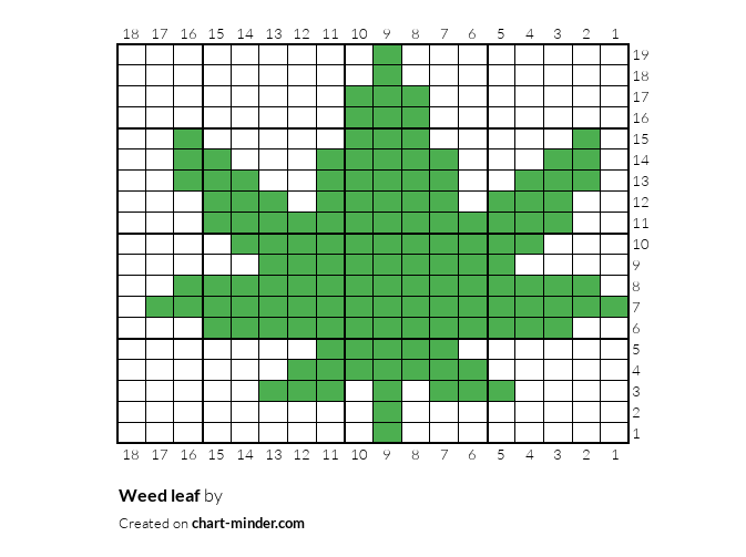 Weed leaf