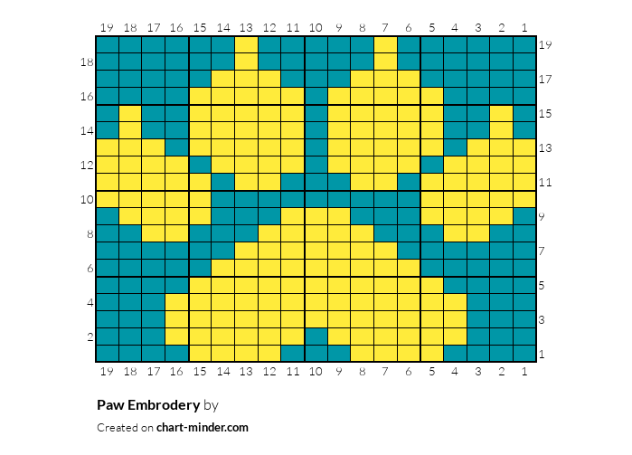 Paw  Embrodery 