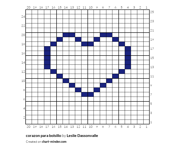 corazon para bolsillo