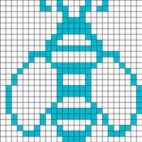 Copy of Copy of new bumble bee based on cross stitch