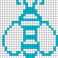 Copy of Copy of Copy of Copy of new bumble bee based on cross stitch