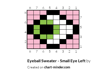 Eyeball Sweater - Small Eye Left