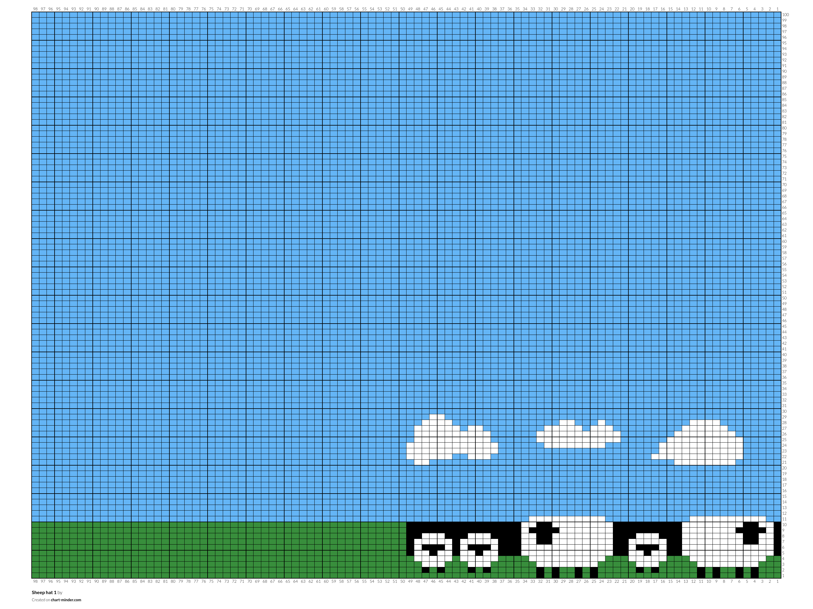 Sheep hat 1