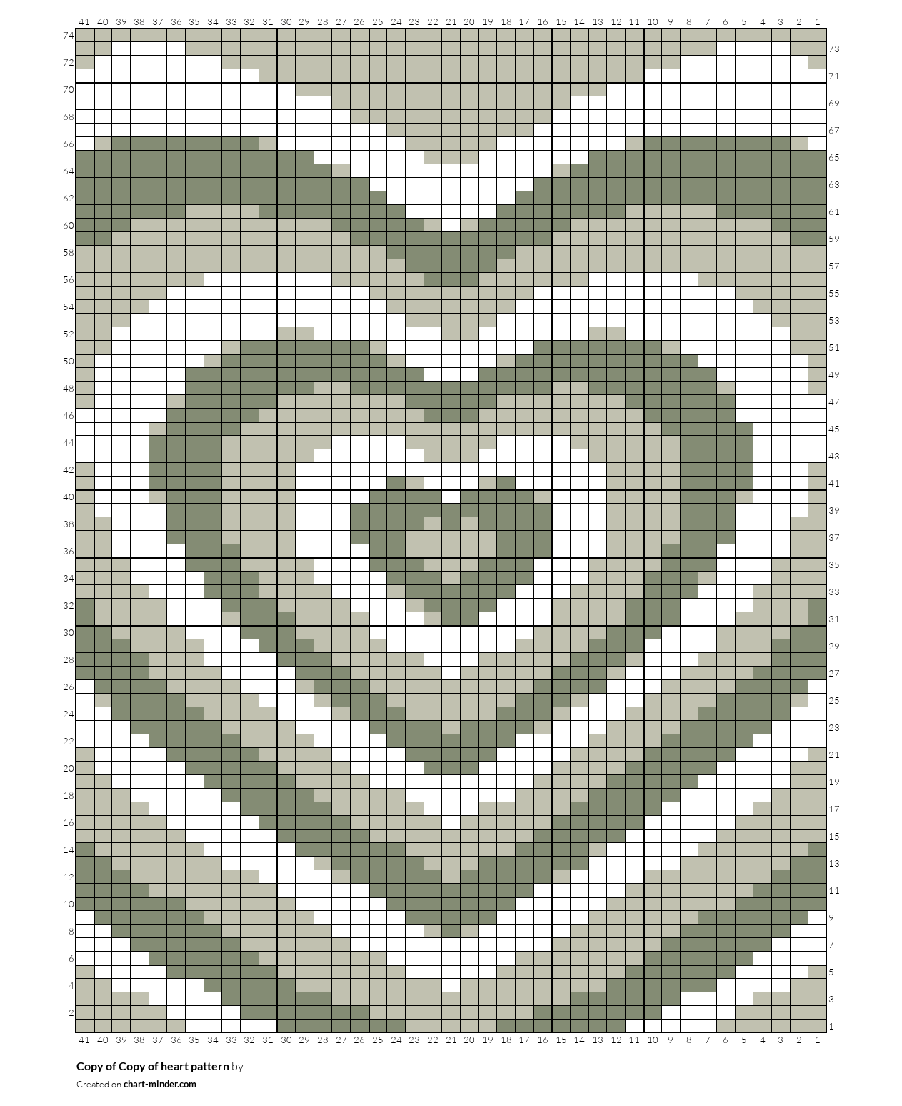 Copy of Copy of heart pattern