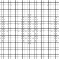 Circle coffee cozy - B&W