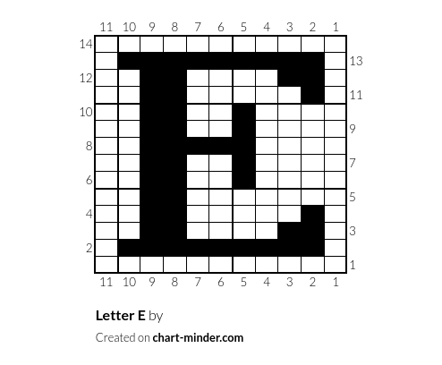 Letter E