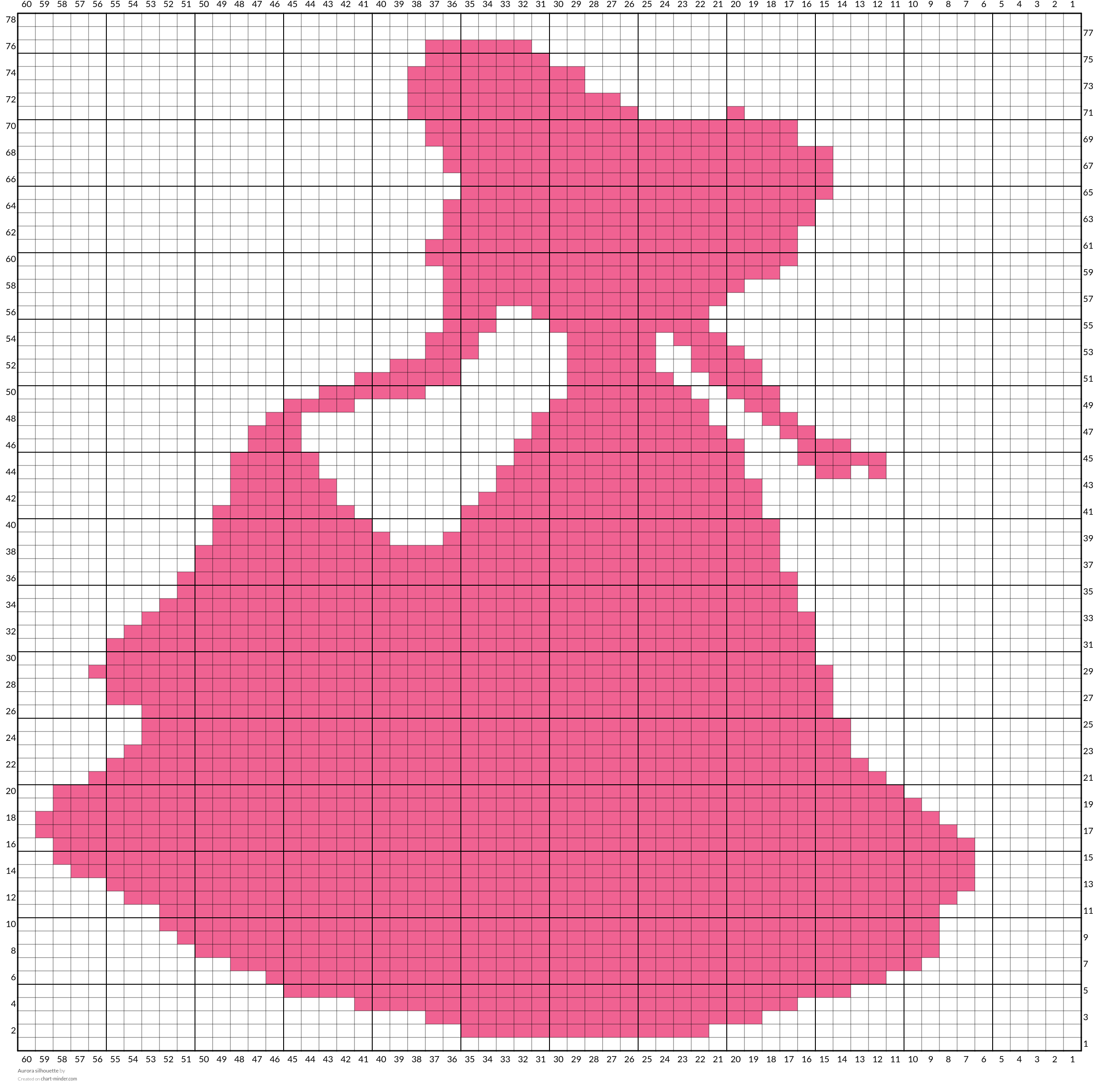 Aurora silhouette