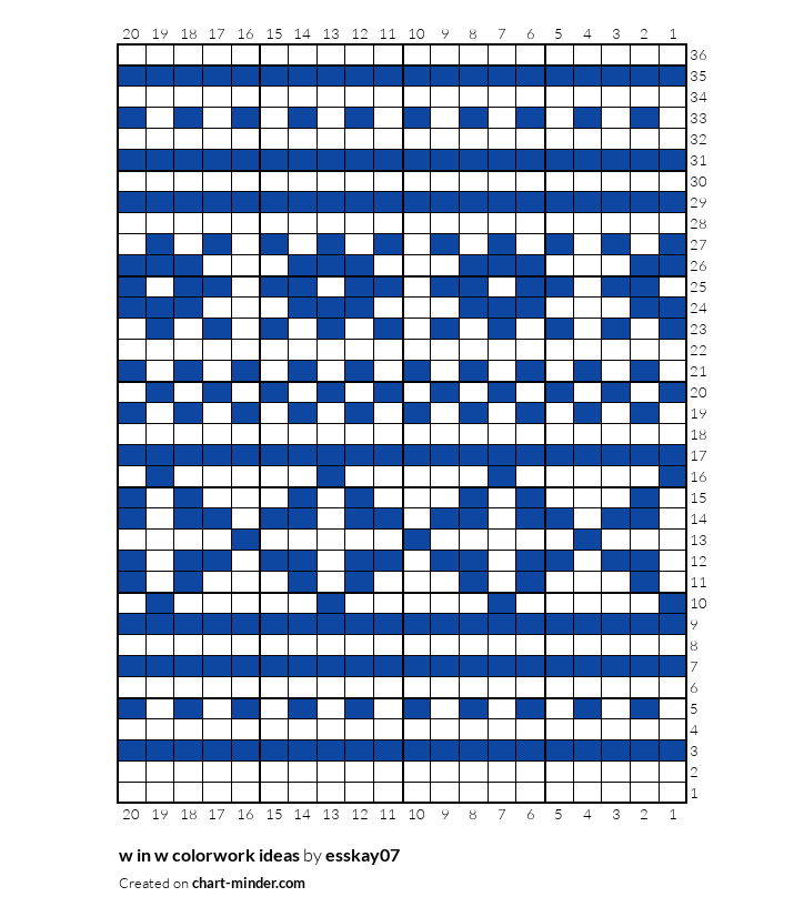 w in w colorwork ideas