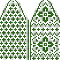 fair isle mitten