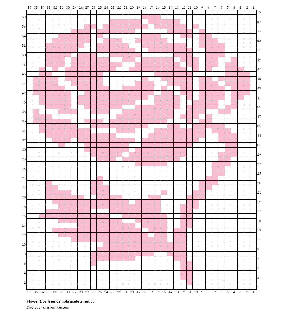 Flower1 by friendshipbracelets.net