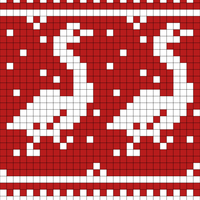 Christmas Goose Stocking