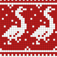 Christmas Goose Stocking