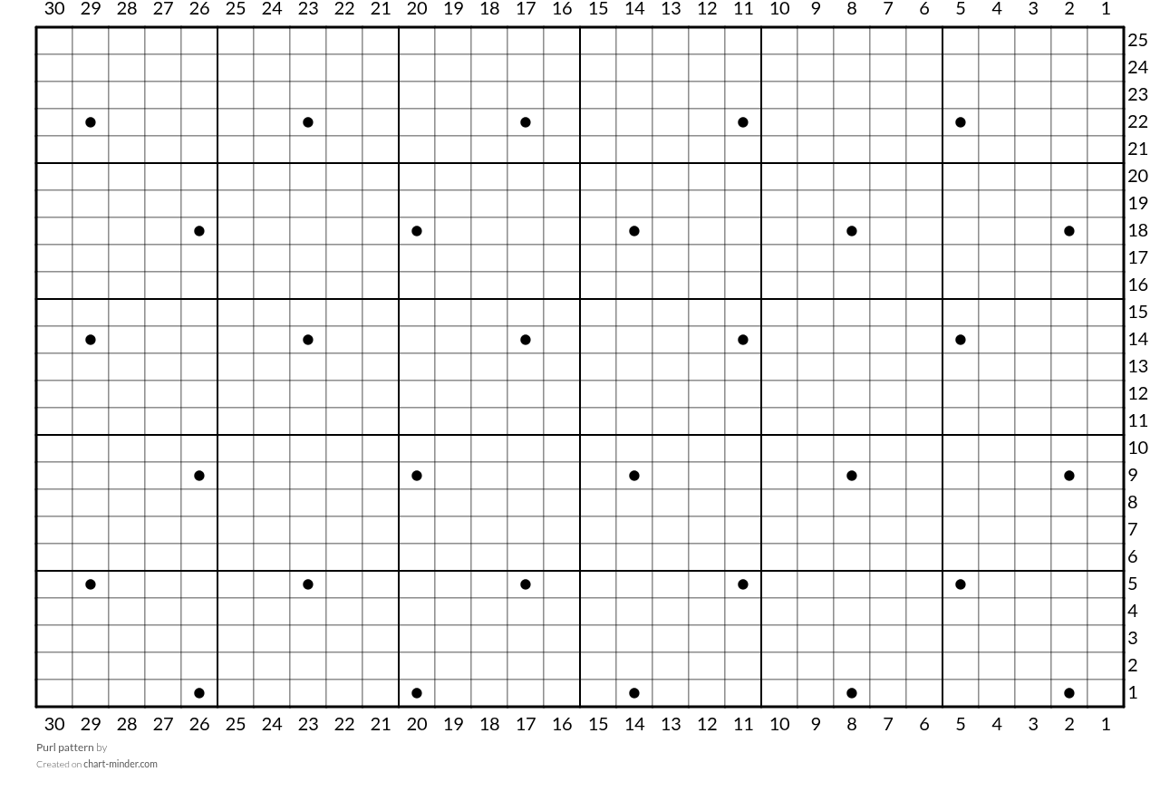 Purl pattern