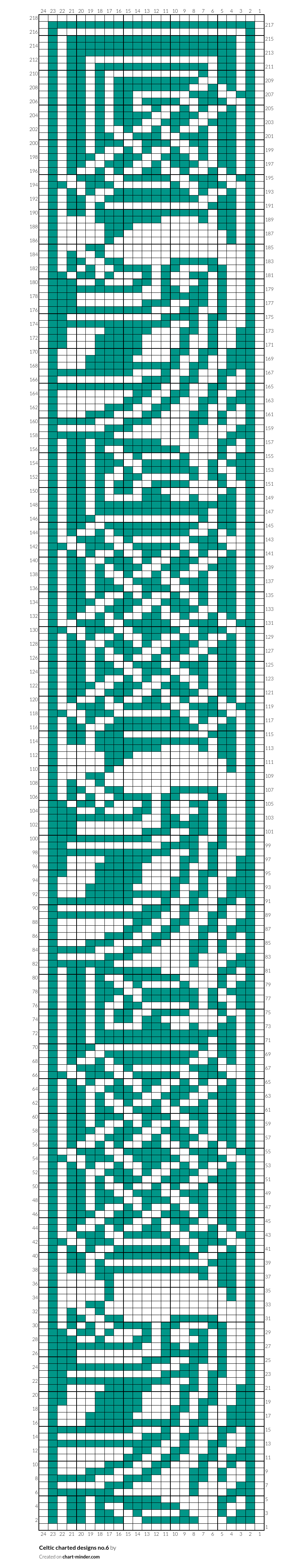 Celtic charted designs no.6