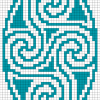 Celtic charted designs no.211
