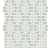 Diamond Trellis Knit Stitch from MakeDoandMendNovice