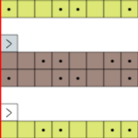 RC short row shaping