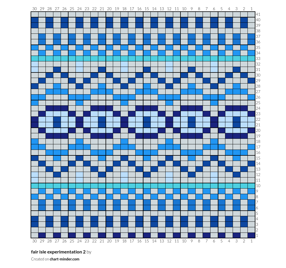 fair isle experimentation 2