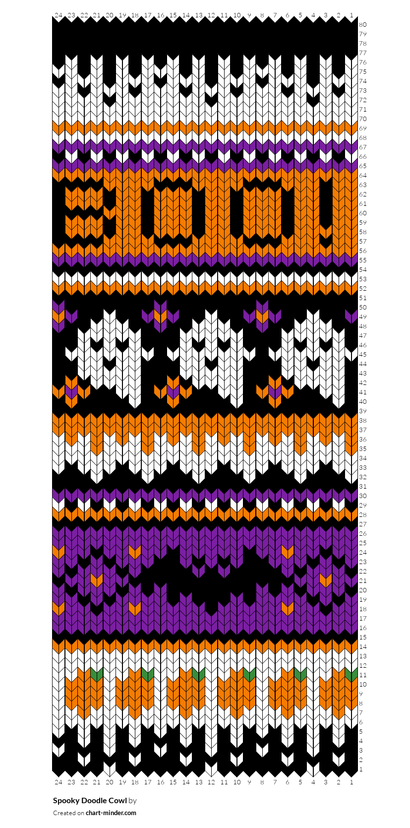Spooky Doodle Cowl