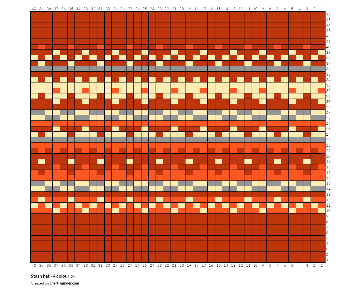 Stash hat - 4 colour