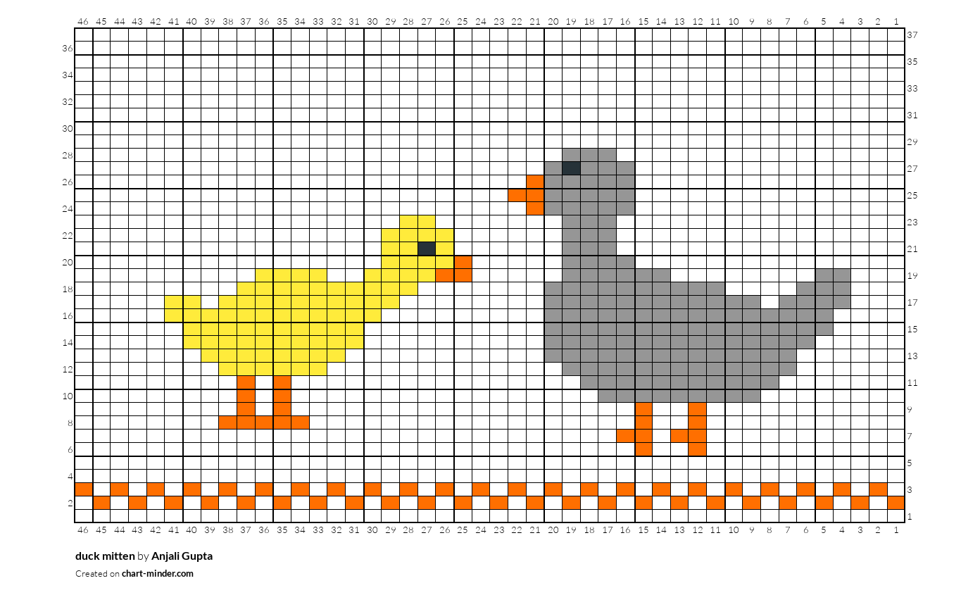 duck mitten