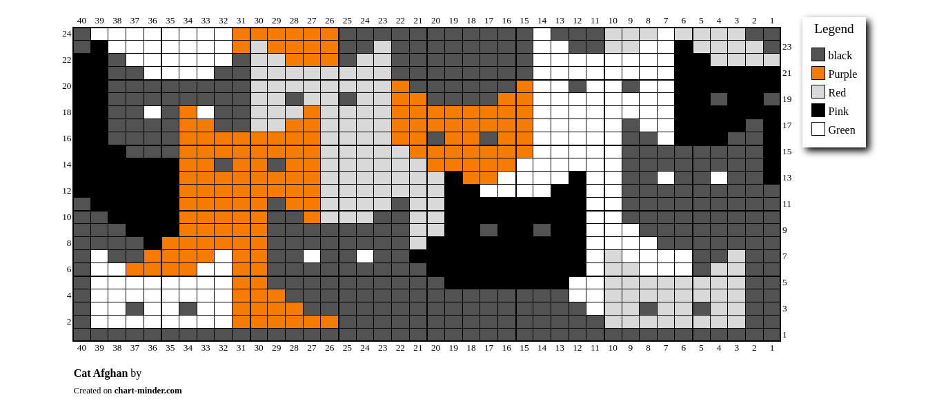 Cat Afghan