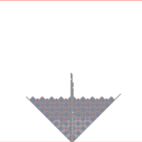 Dreieckestuch 2