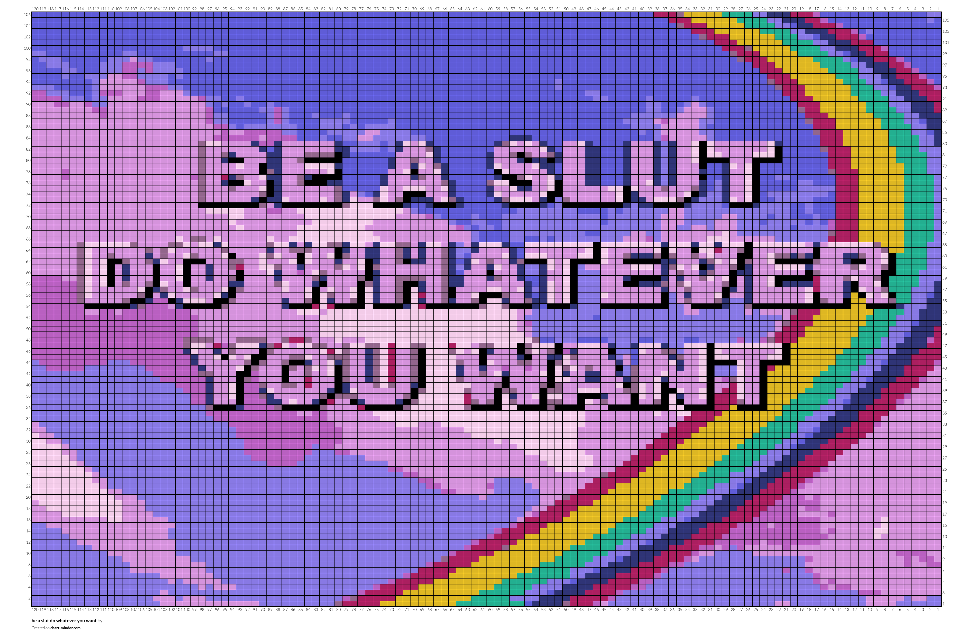 be a slut do whatever you want