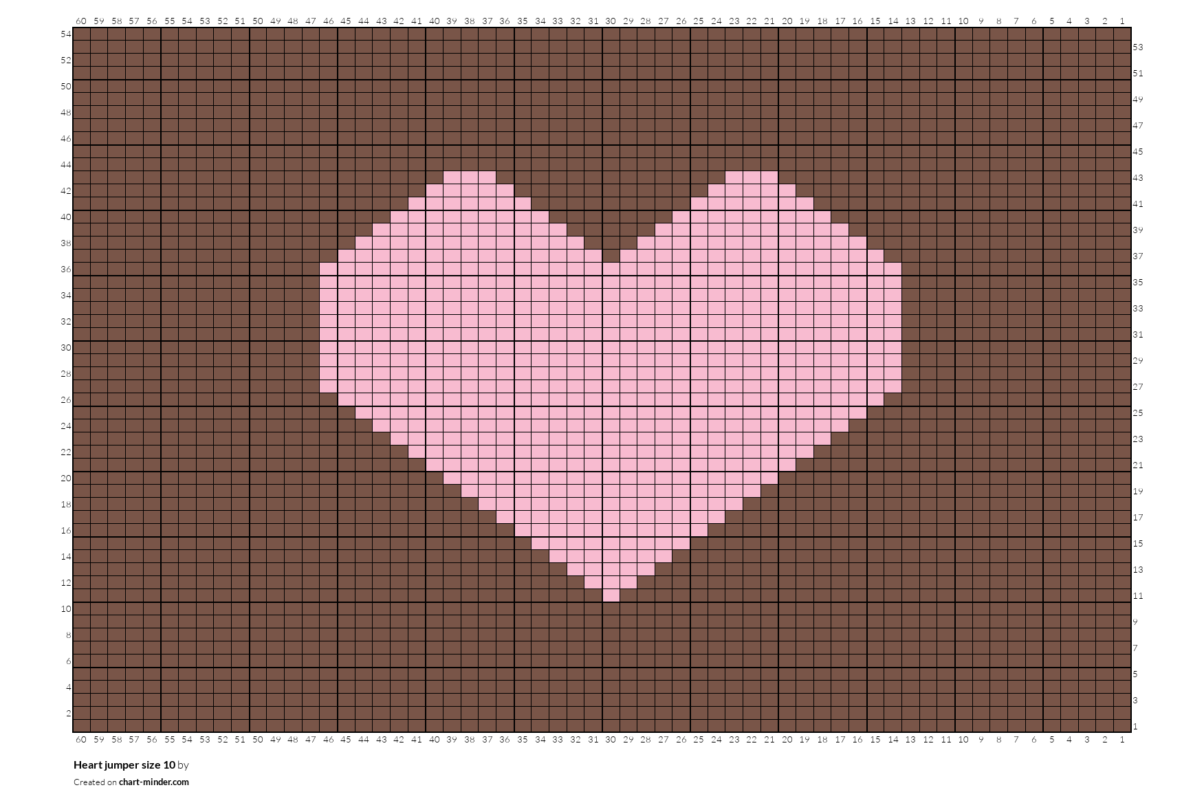 Heart jumper size 10