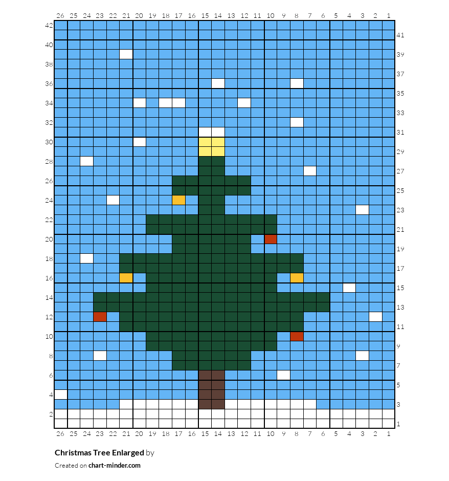 Christmas Tree Enlarged