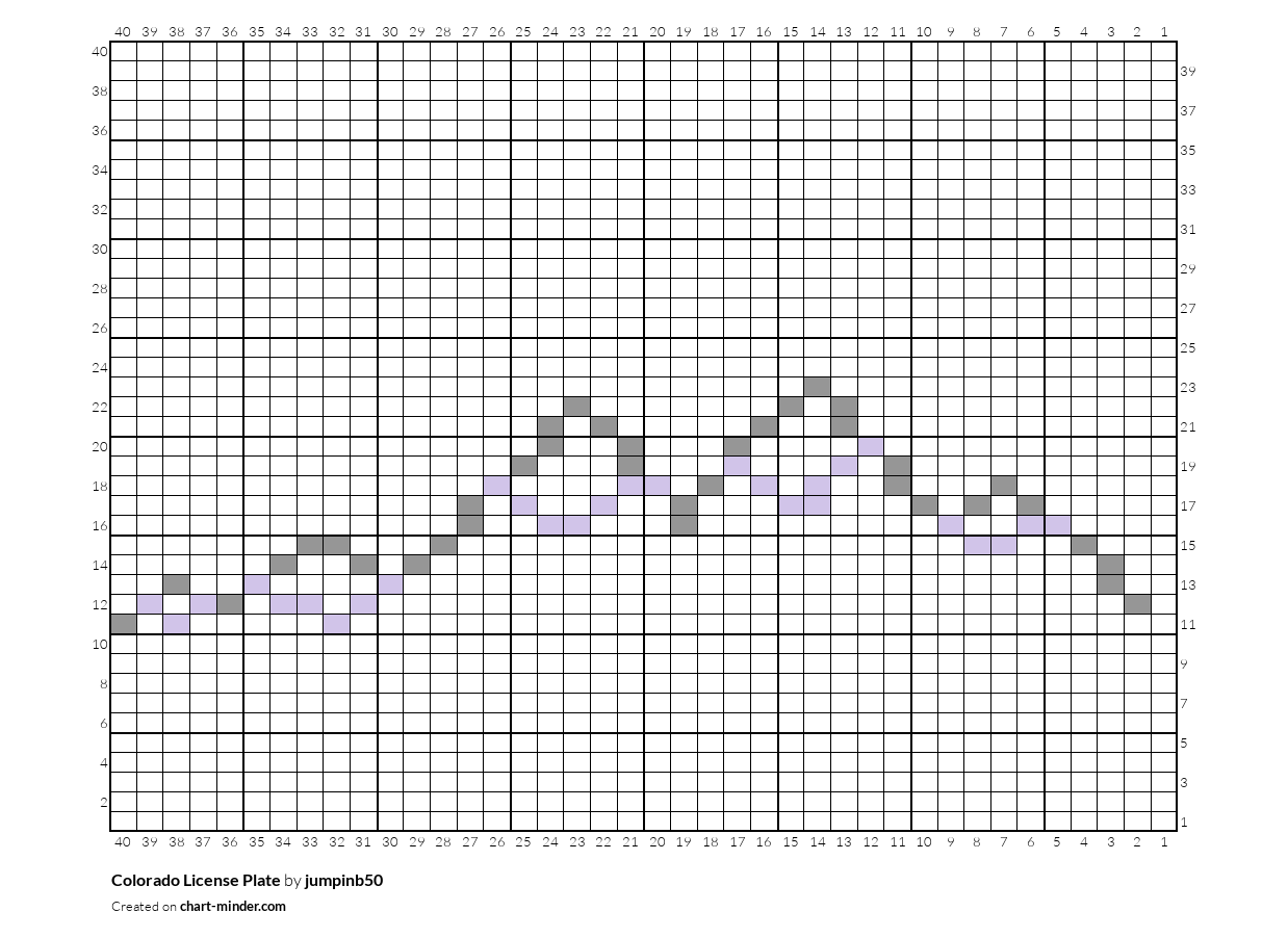 Colorado License Plate