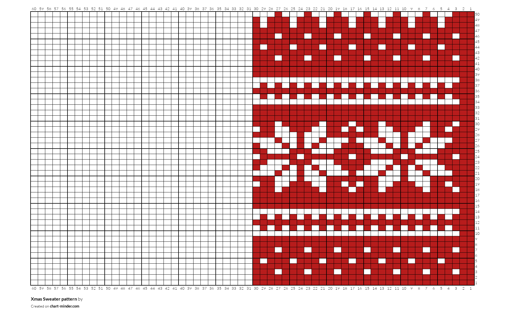 Xmas Sweater pattern