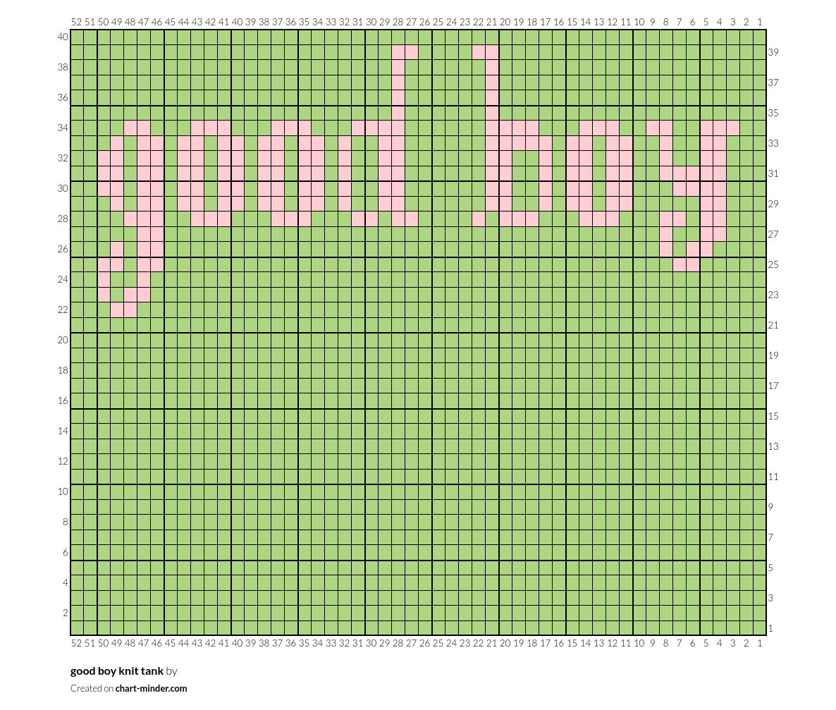 good boy knit tank