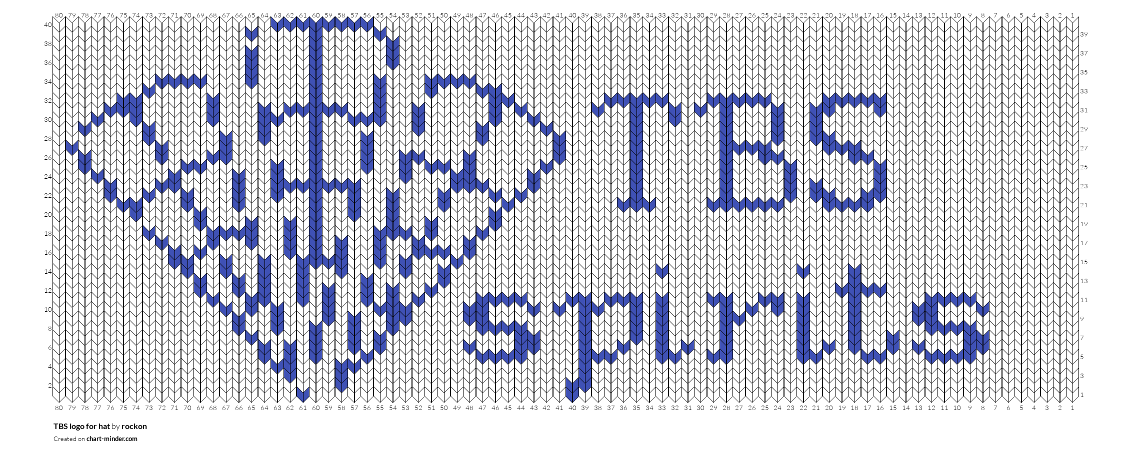 TBS logo for hat