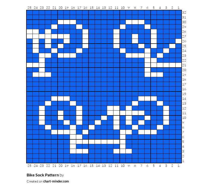 Bike Sock Pattern