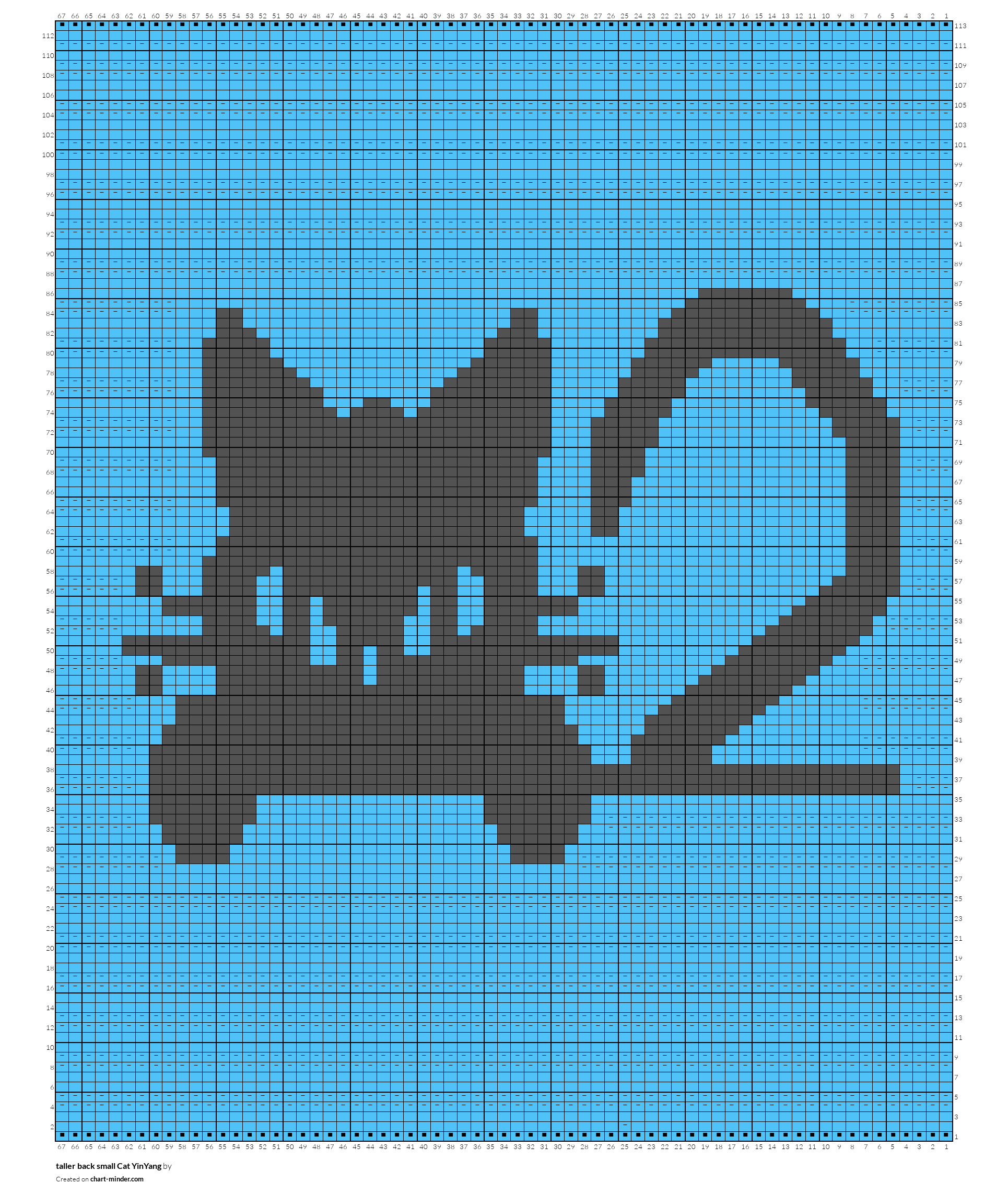 taller back small Cat YinYang