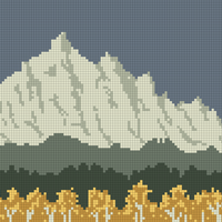 scene wall art mockup