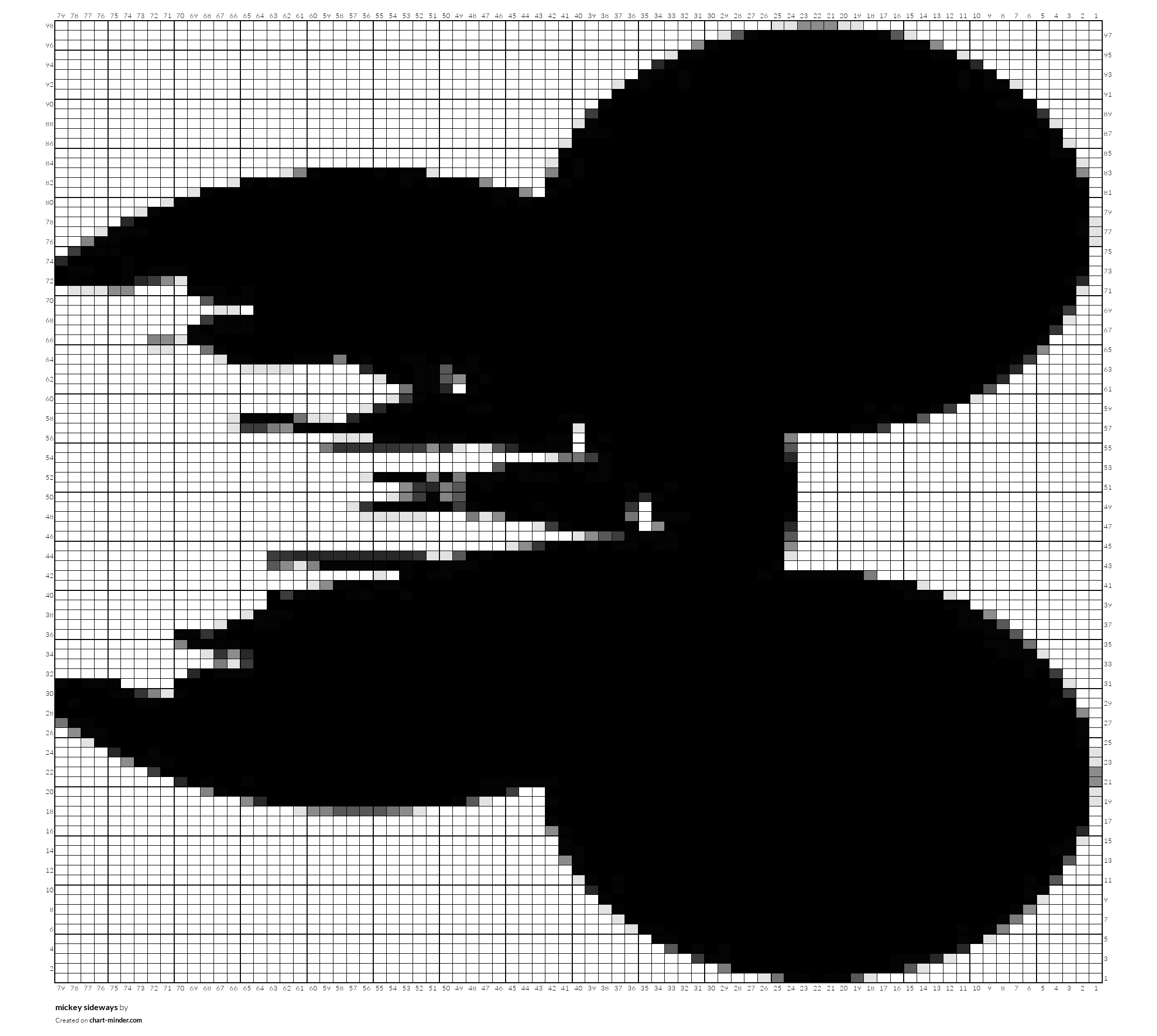 mickey sideways