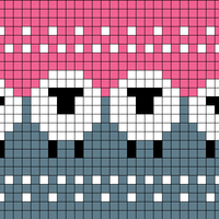 Cardigan left/right front sheep