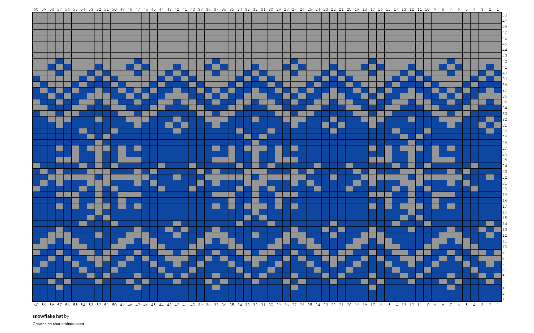 snowflake hat